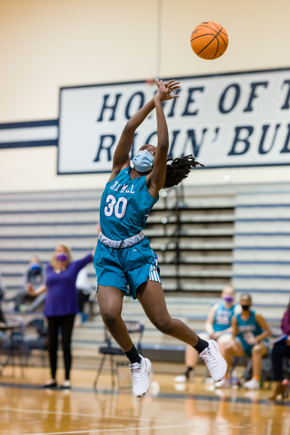 Girls Basketball: Hickory Ridge RaginÕ Bulls defeated the Cox Mill Chargers 60-54 in overtime.